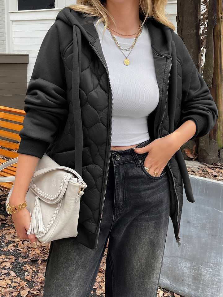 Greta | Quilted Hooded Jacket