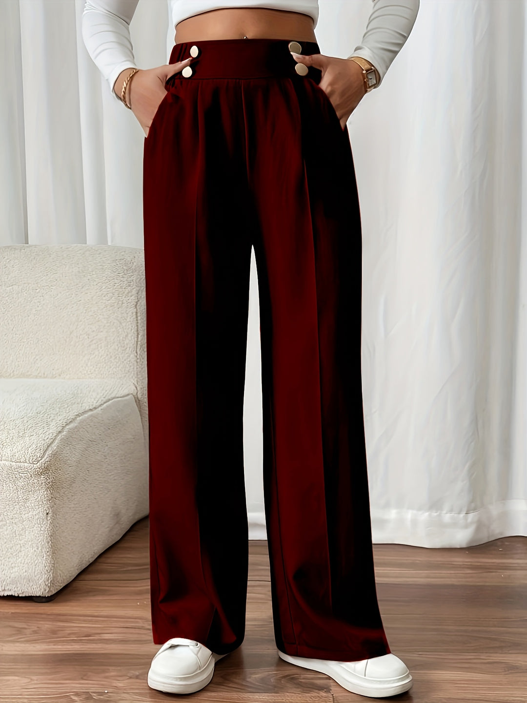 Florence | Tailored Straight-Leg Trousers