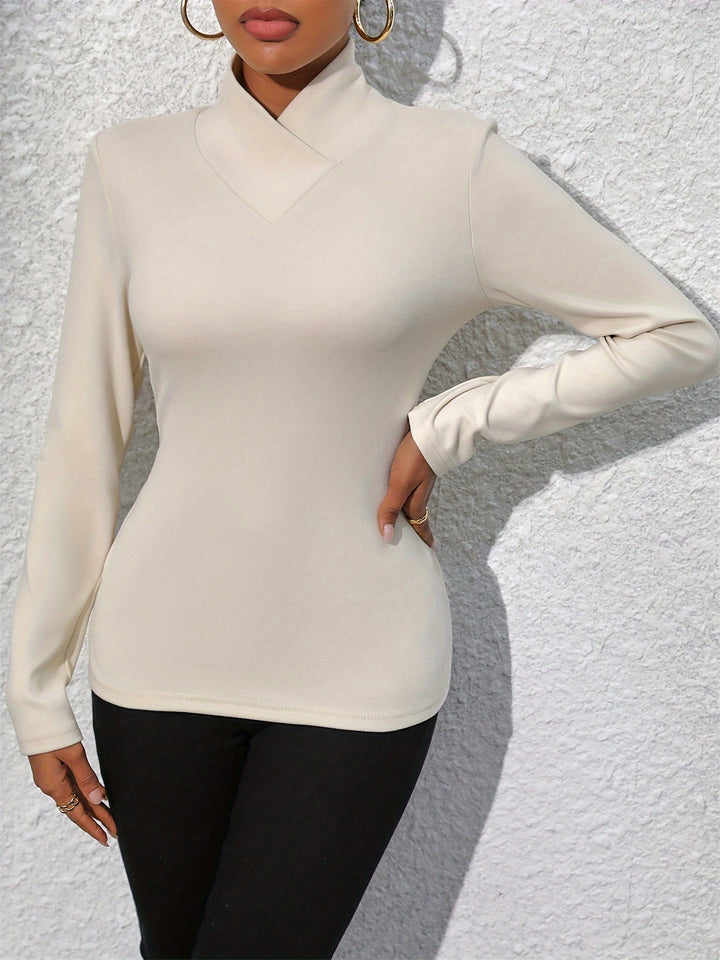 Beatrice | Refined V-Neck Top