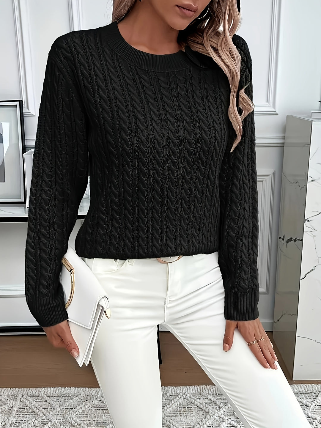 Marianne | Cozy Cable-Knit Sweater