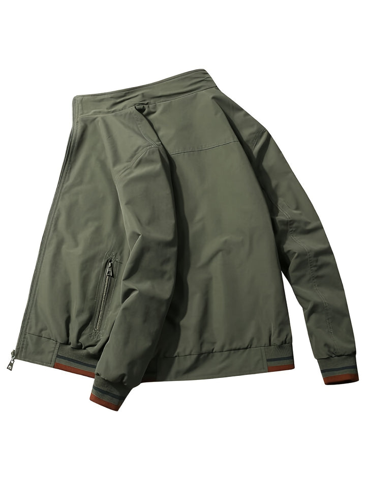 Conrad | Reversible Stand-Collar Bomber Jacket