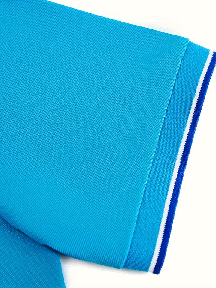 Vincent | Classic Tipped-Collar Polo Shirt