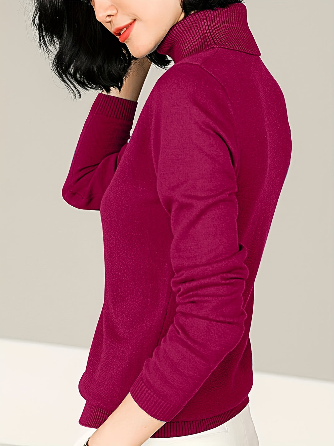 Nancy | Cozy High-Neck Turtleneck