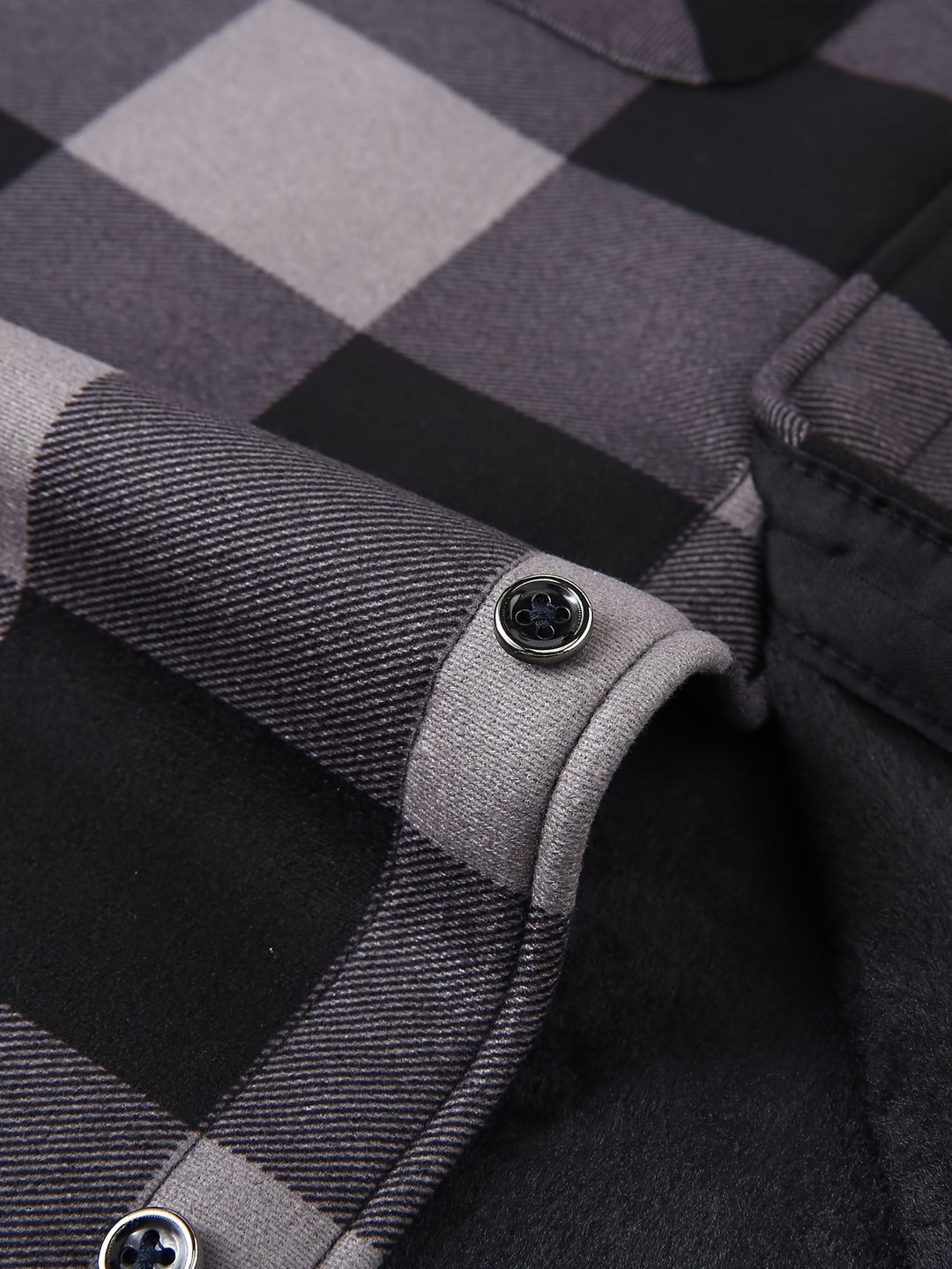 Nolan | Hooded Plaid Shirt Jacket