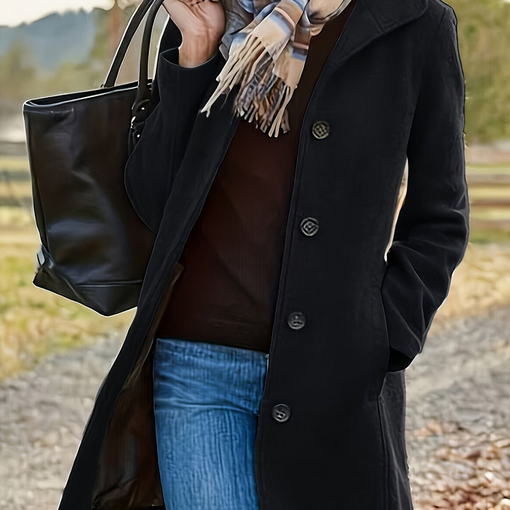Emilia | Hooded Longline Coat