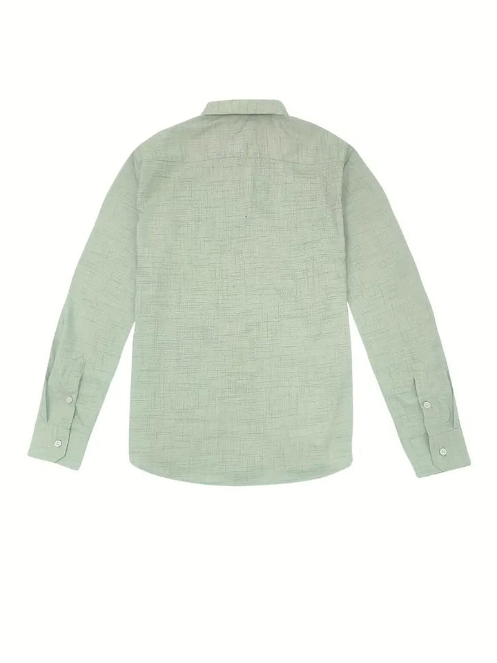 Rowland | Refined Contrast-Trim Button-Up Shirt