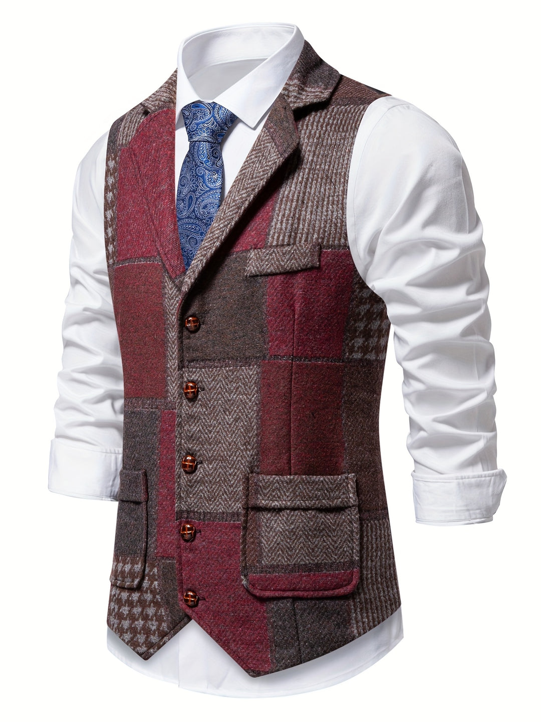 Alden | Heritage Patchwork Waistcoat