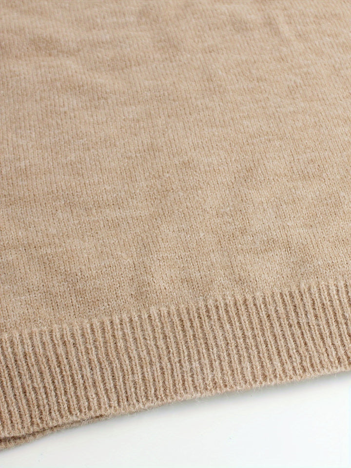 Eloise | Striped Ribbed Round Neck Sweater