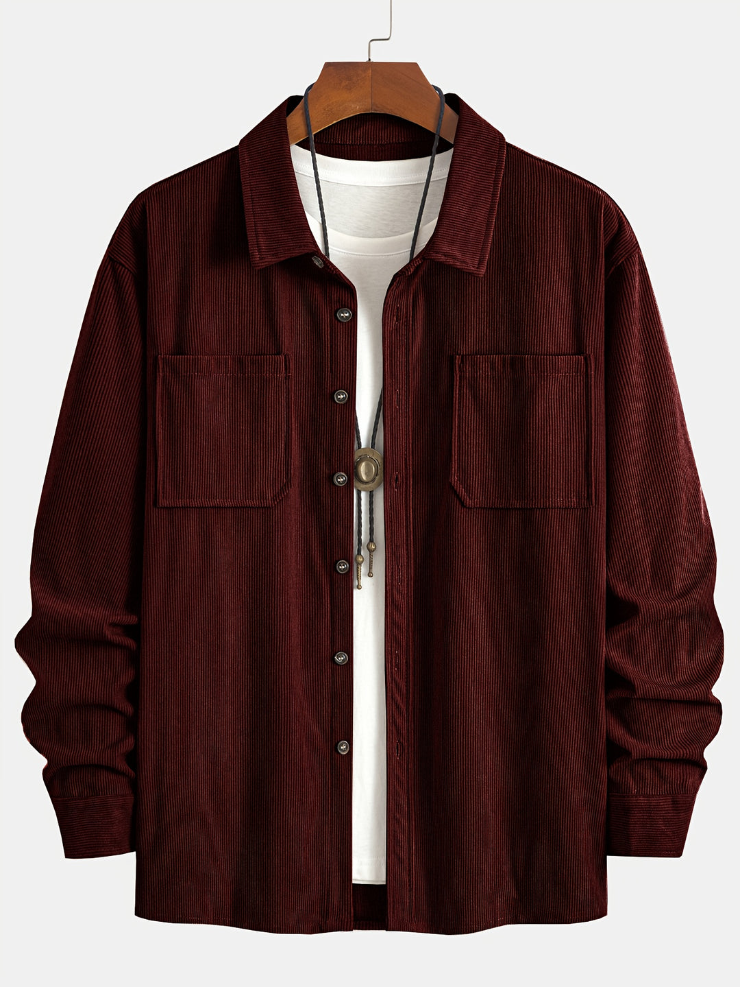 Bryce | Ribbed Textured Overshirt