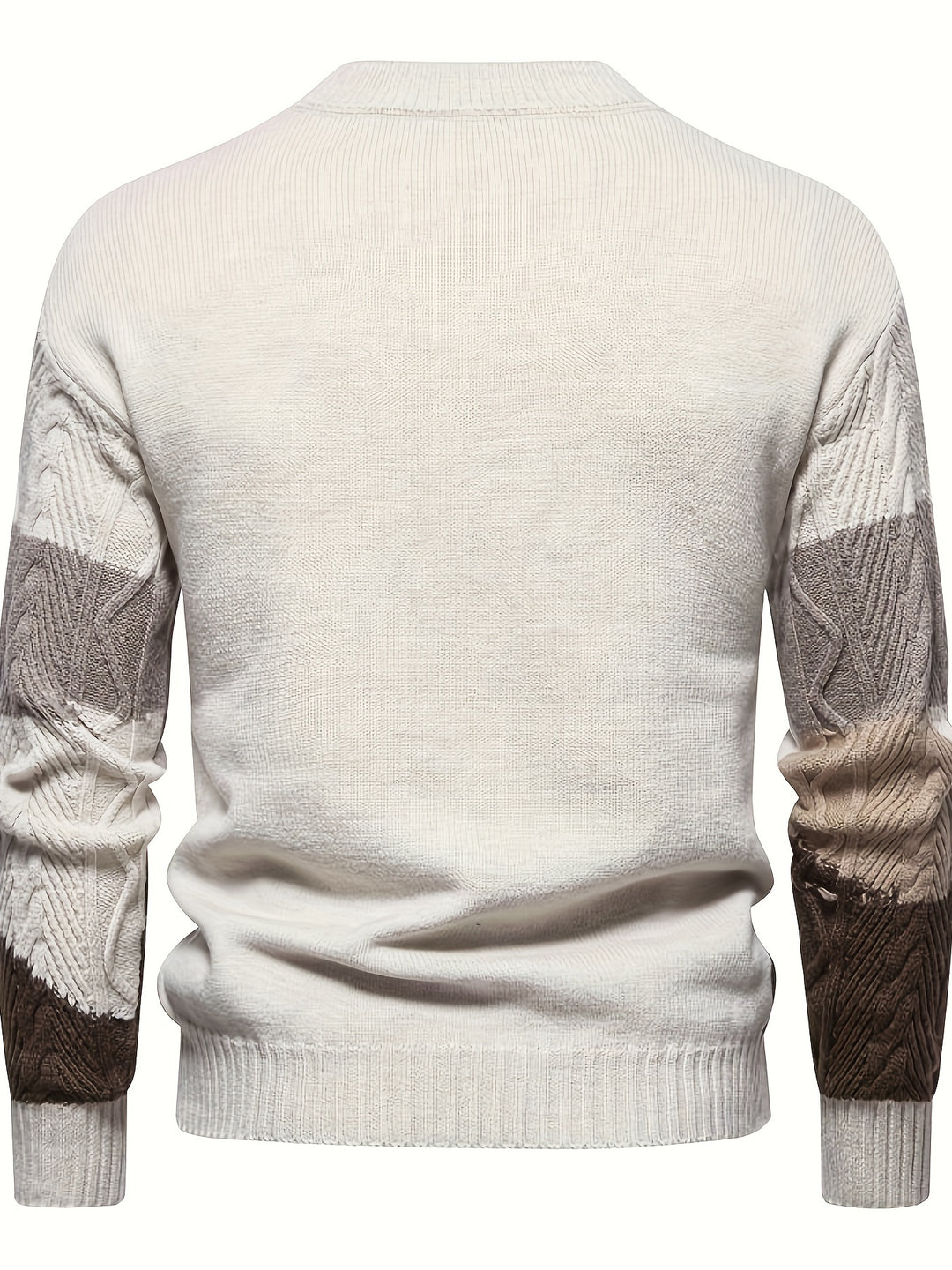 Wallace | Textured Colour-Block Sweater