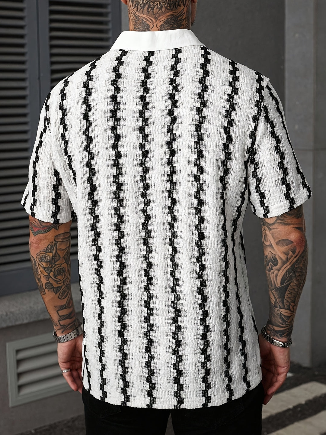 Strand | Men's Colour Stripe Short Sleeve Shirt