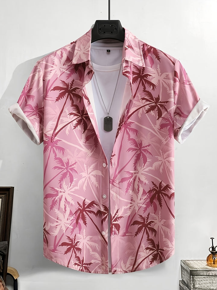 Reeves | Men's Beach Print Shirt