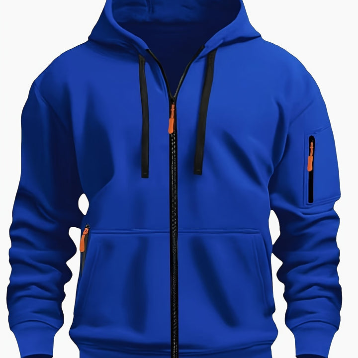 Nolan | Zip-Up Hooded Jacket