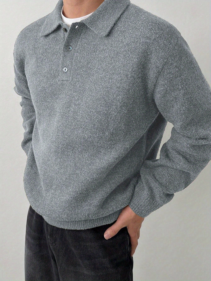 Sullivan | Refined Polo-Collar Sweater