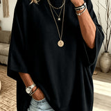Oriana | Relaxed Batwing Pullover
