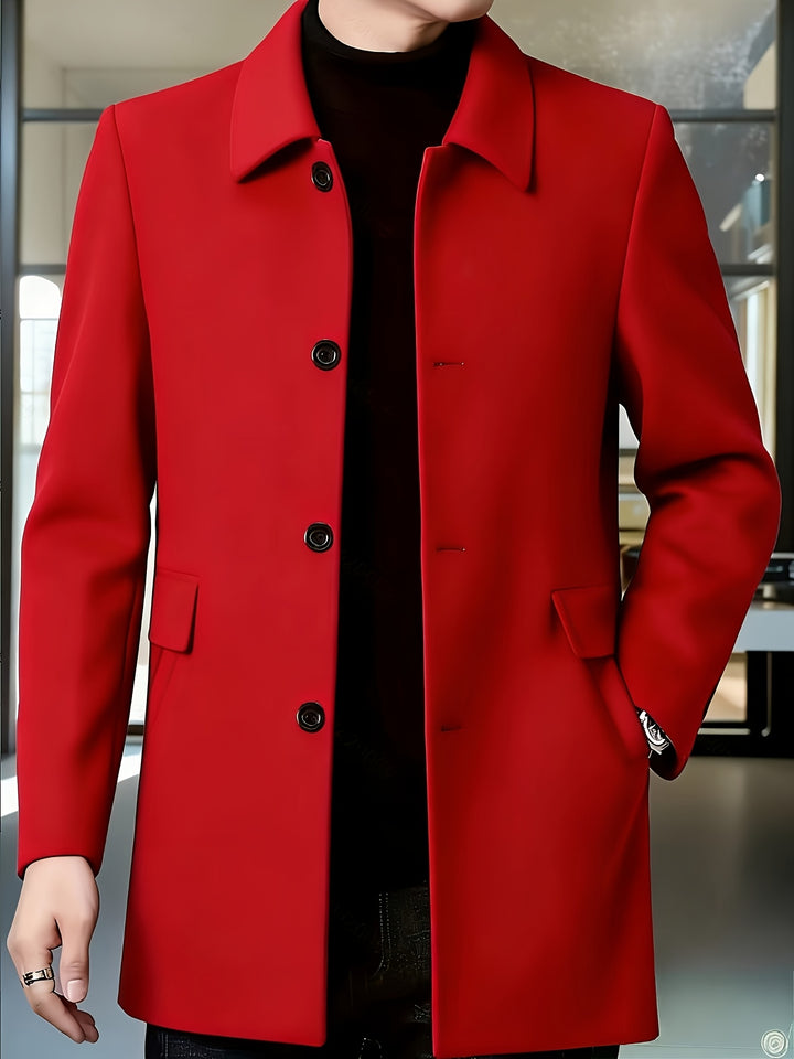 Sterling | Refined Single-Breasted Coat