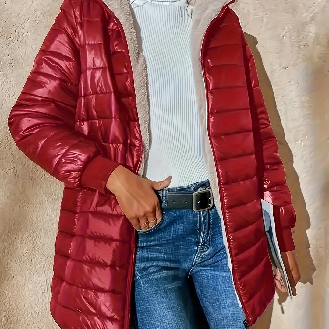 Isadora | Cozy Lined Longline Coat