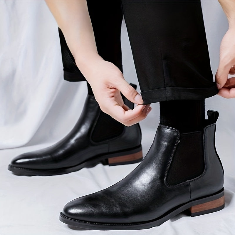 Sebastian | Refined Pointed-Toe Chelsea Boots