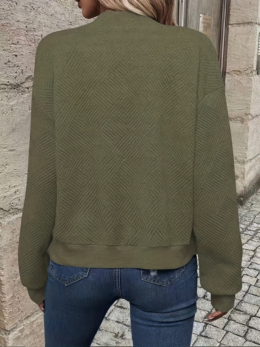 Charlotte | Textured Zip-Up Jacket