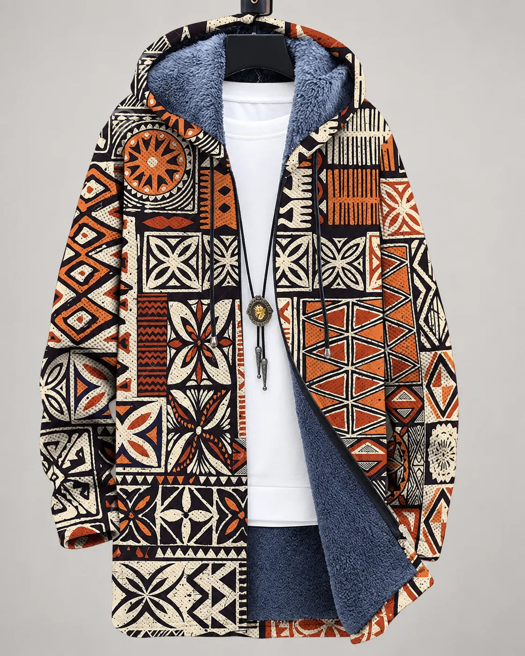 Fletcher | Artful Starry Hooded Jacket