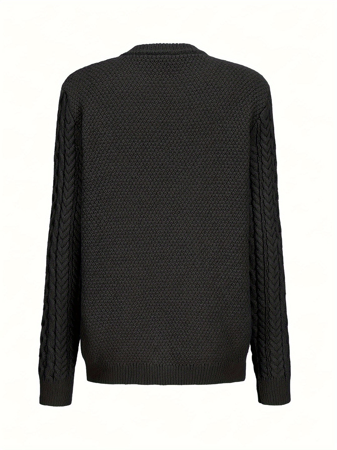 Delphine | Cable-Knit Button Cardigan