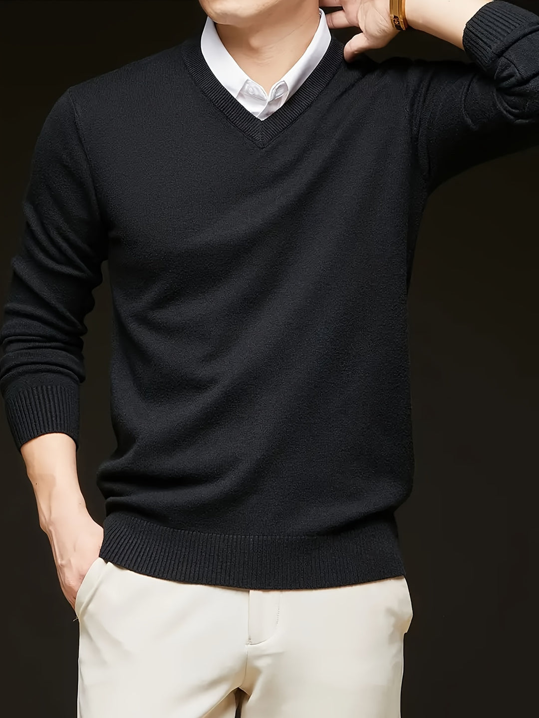 Theodore | Refined V-Neck Sweater