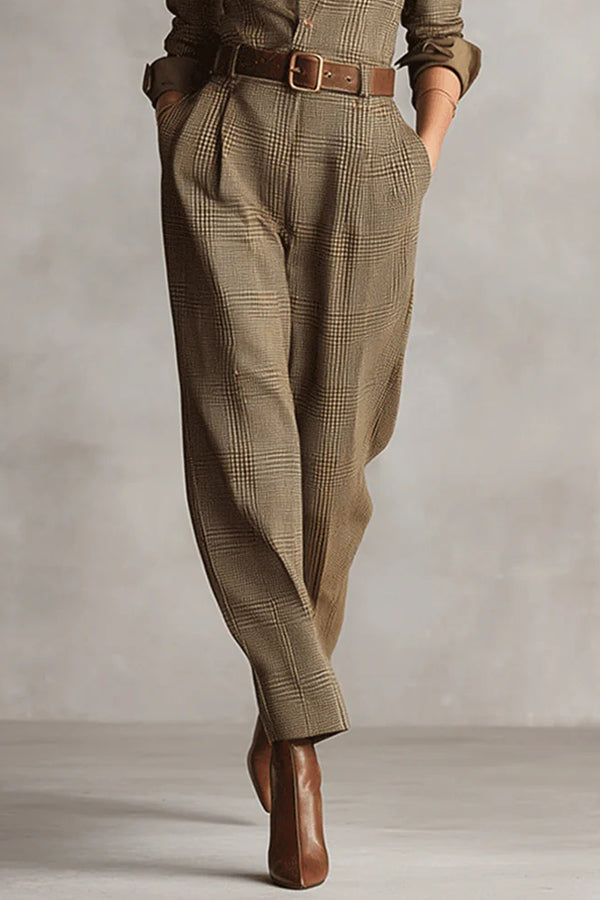 Juliana | Tailored Belted Jumpsuit