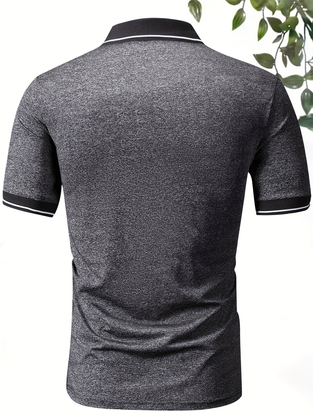 Larkin | Men's Knit Turn-Collar Polo