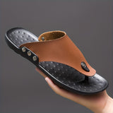 Rhodes | Men's T-Strap Roman Sandals