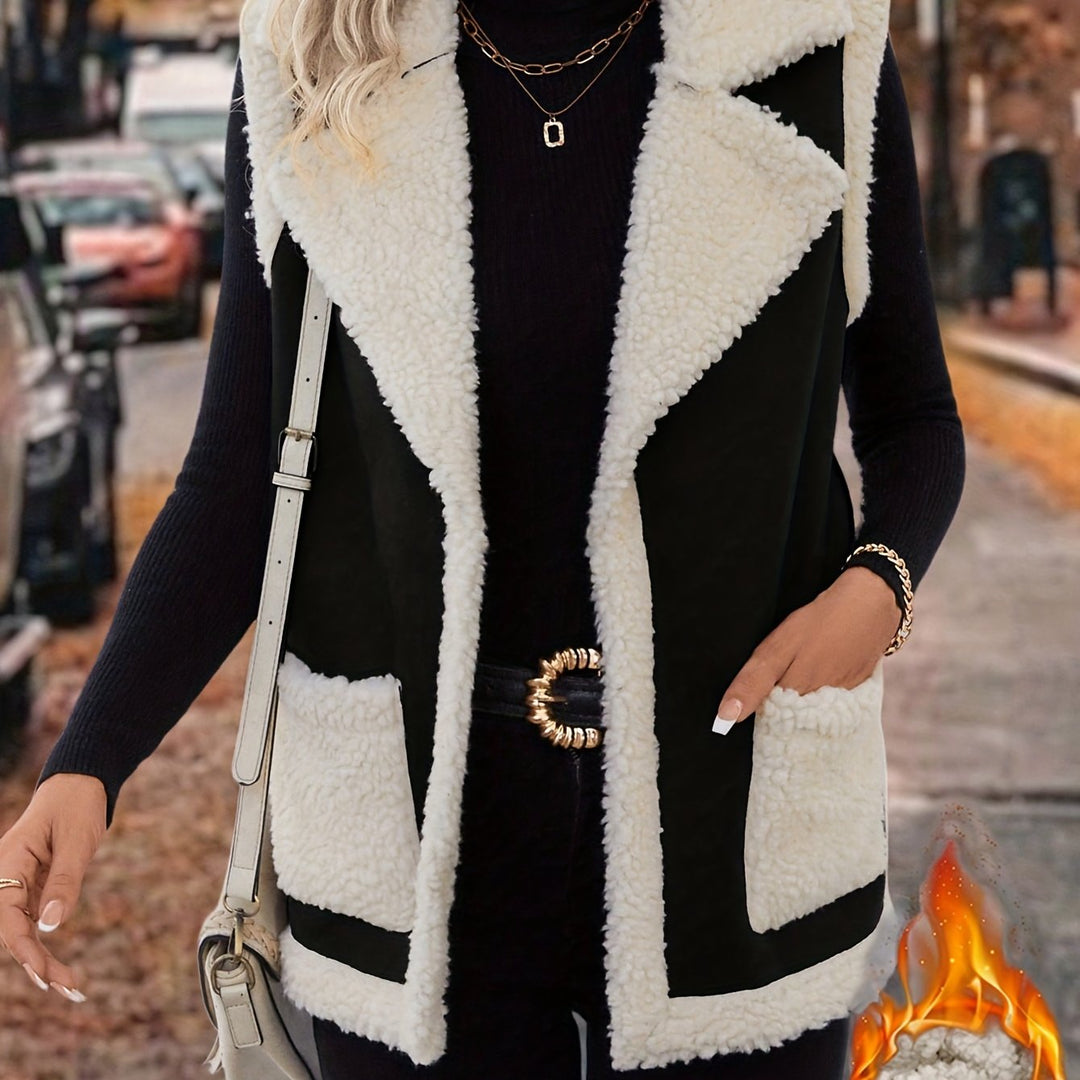 Hattie | Cozy Lapel Vest
