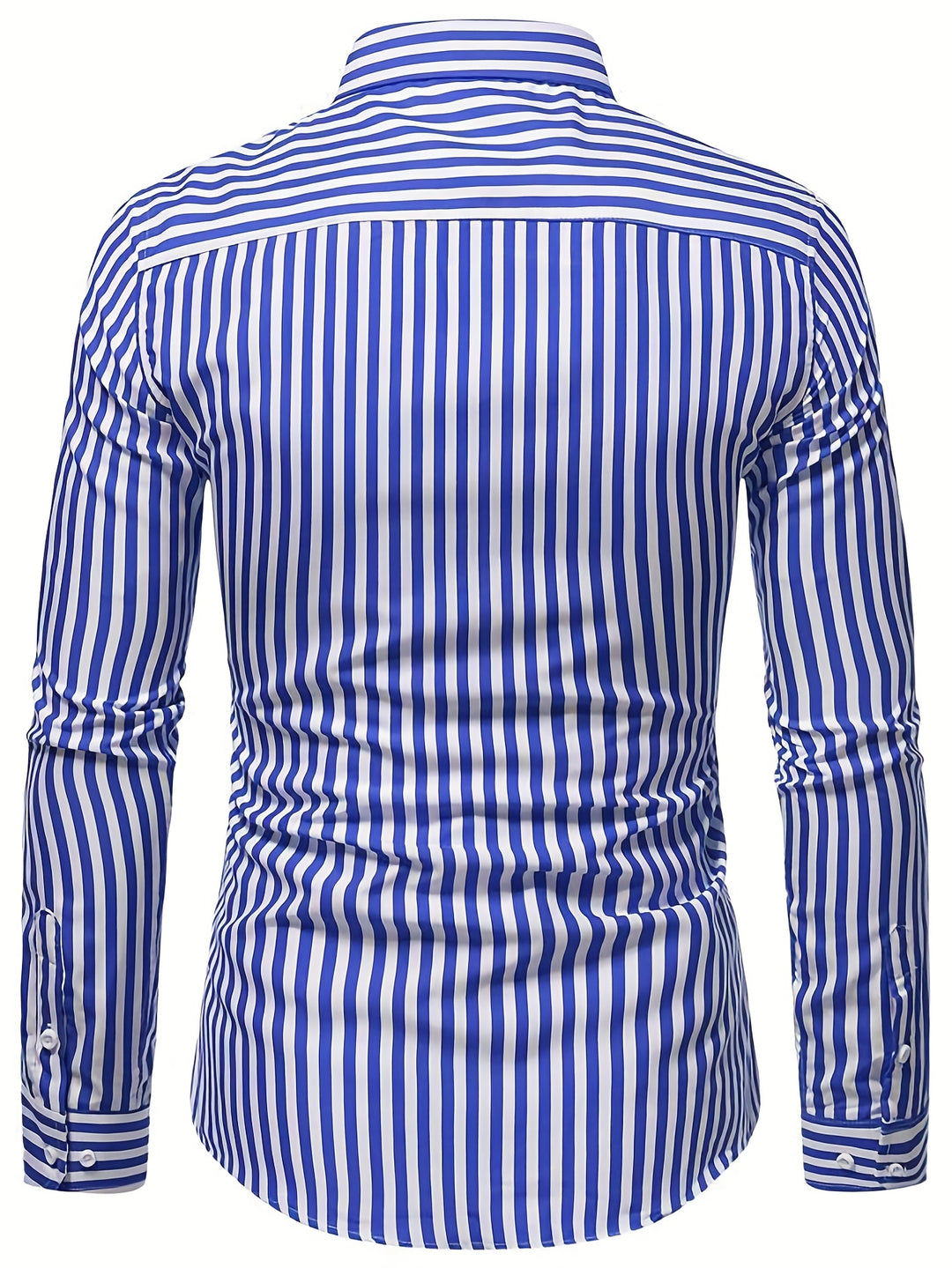 Roland | Men's British Stripe Long Sleeve Shirt
