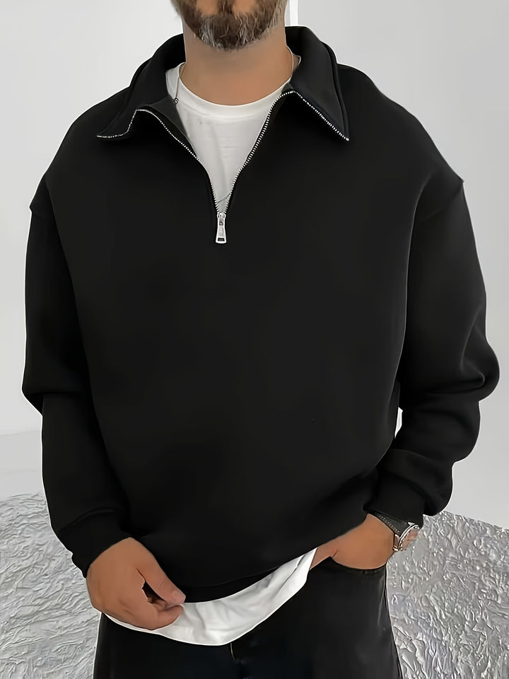 Chester | Relaxed Half-Zip Sweatshirt