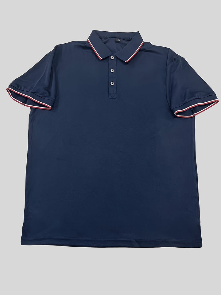 Vincent | Classic Tipped-Collar Polo Shirt