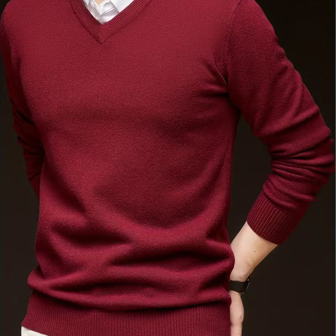 Dorian | Refined V-Neck Pullover
