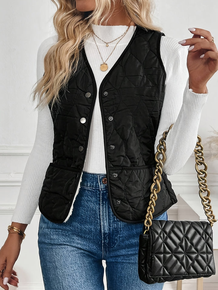 Freya | Cozy Reversible Quilted Vest