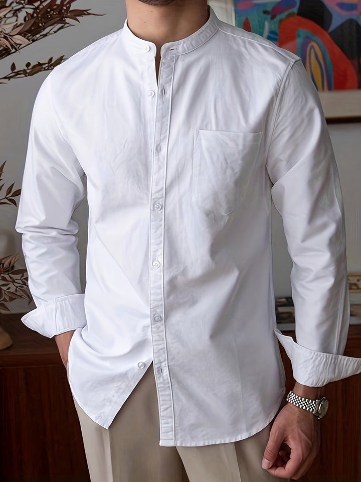 Everett | Men's Casual Lapel Button-Up Shirt