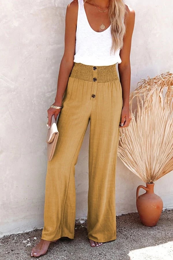Amanda | Comfortable High-Waisted Trousers