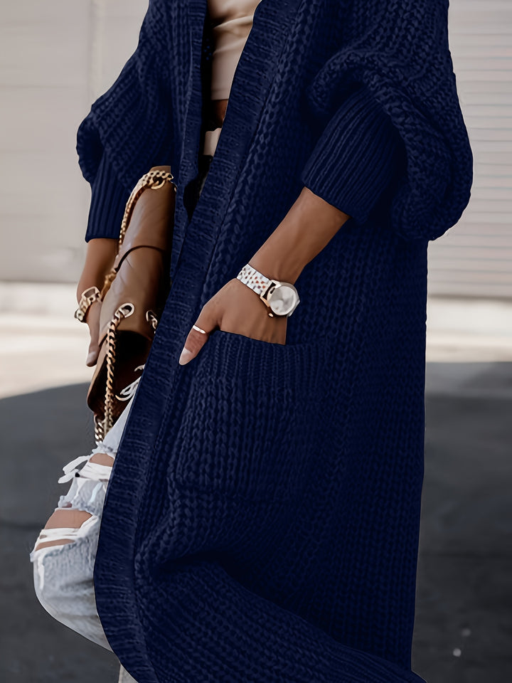 Charmaine | Longline Open-Front Cardigan