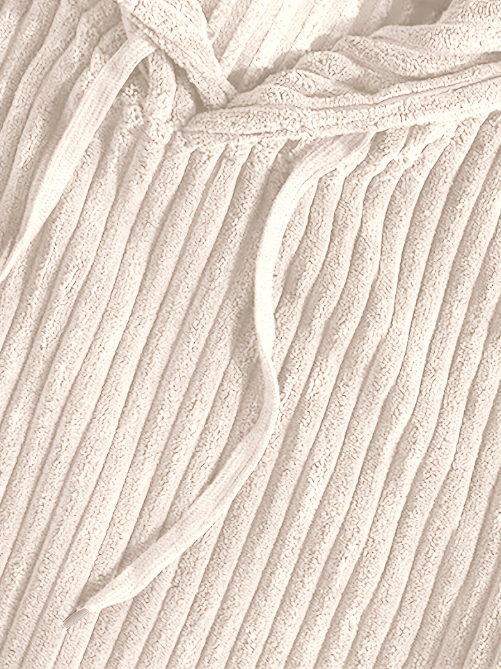 Callan | Relaxed Ribbed Hoodie