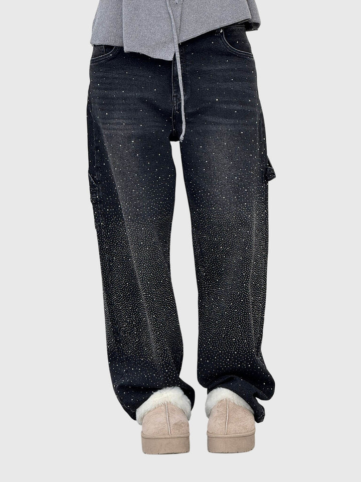 Camryn | Sparkle Wide-Leg Pants