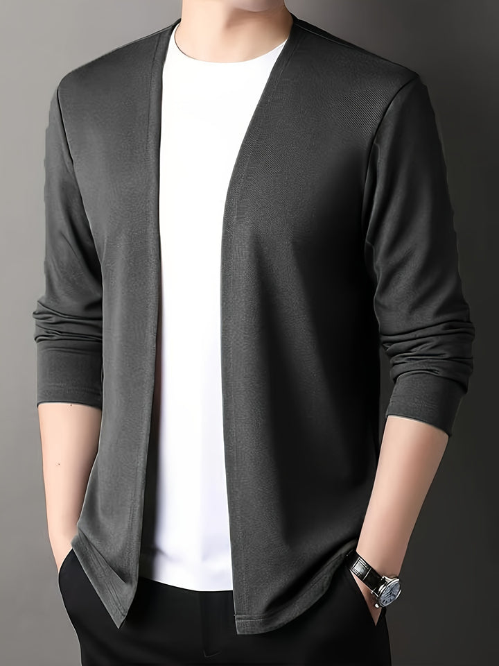 Malcolm | Open-Front Lightweight Cardigan