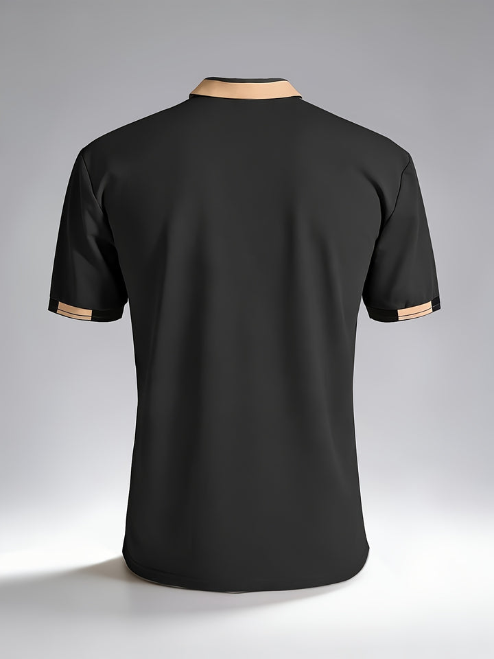 Alessio | Men's Contrast-Tipped Collar Polo