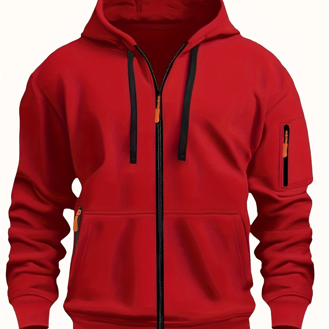Nolan | Zip-Up Hooded Jacket