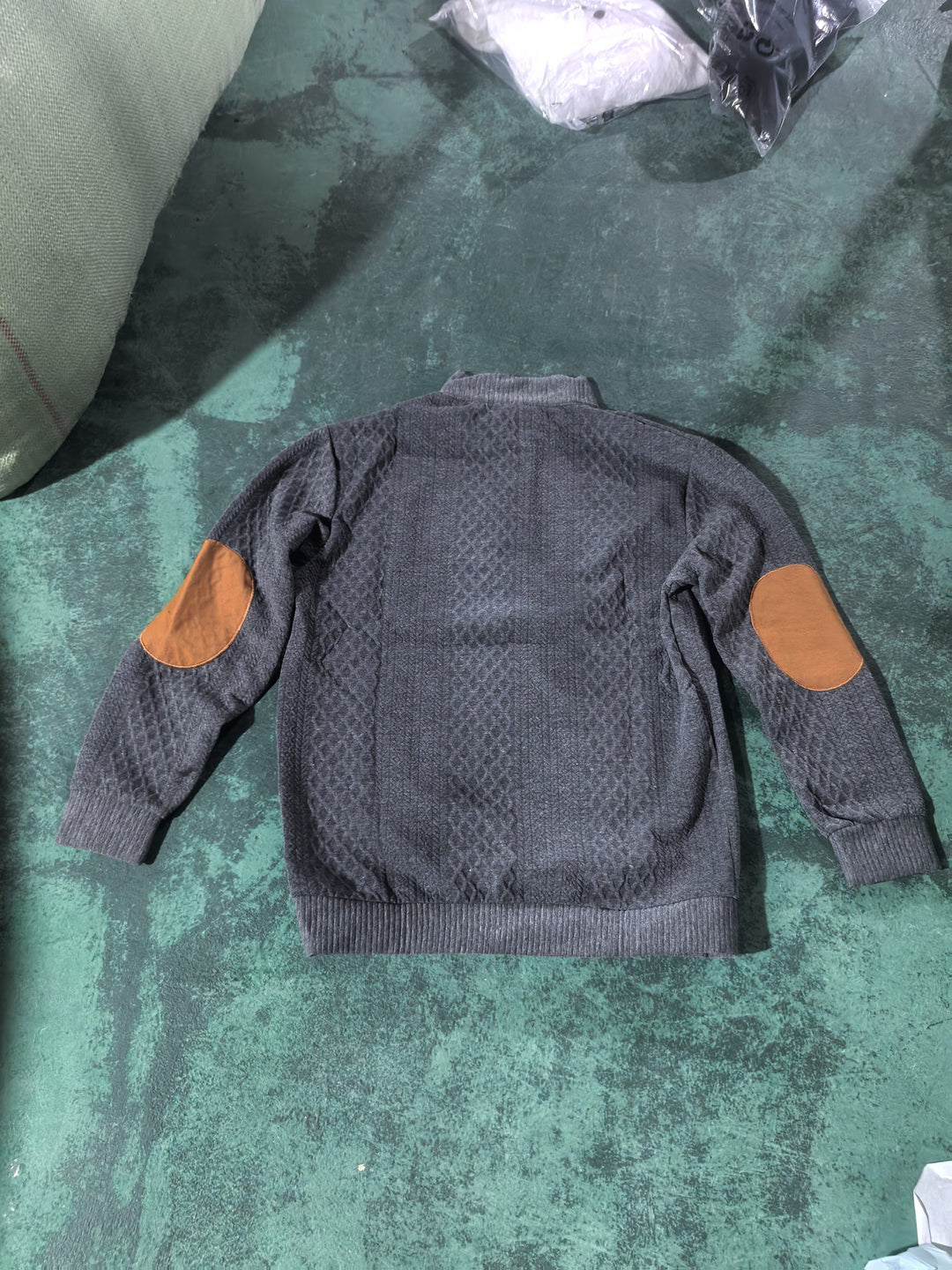 Hudson | Cable-Knit Button Henley Sweater