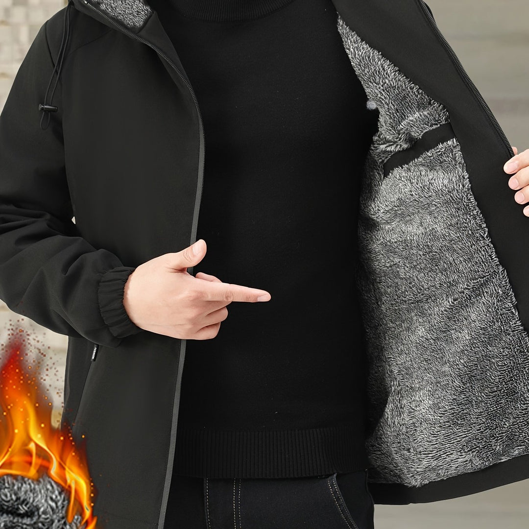 Rupert | Cozy Hooded Zip Jacket