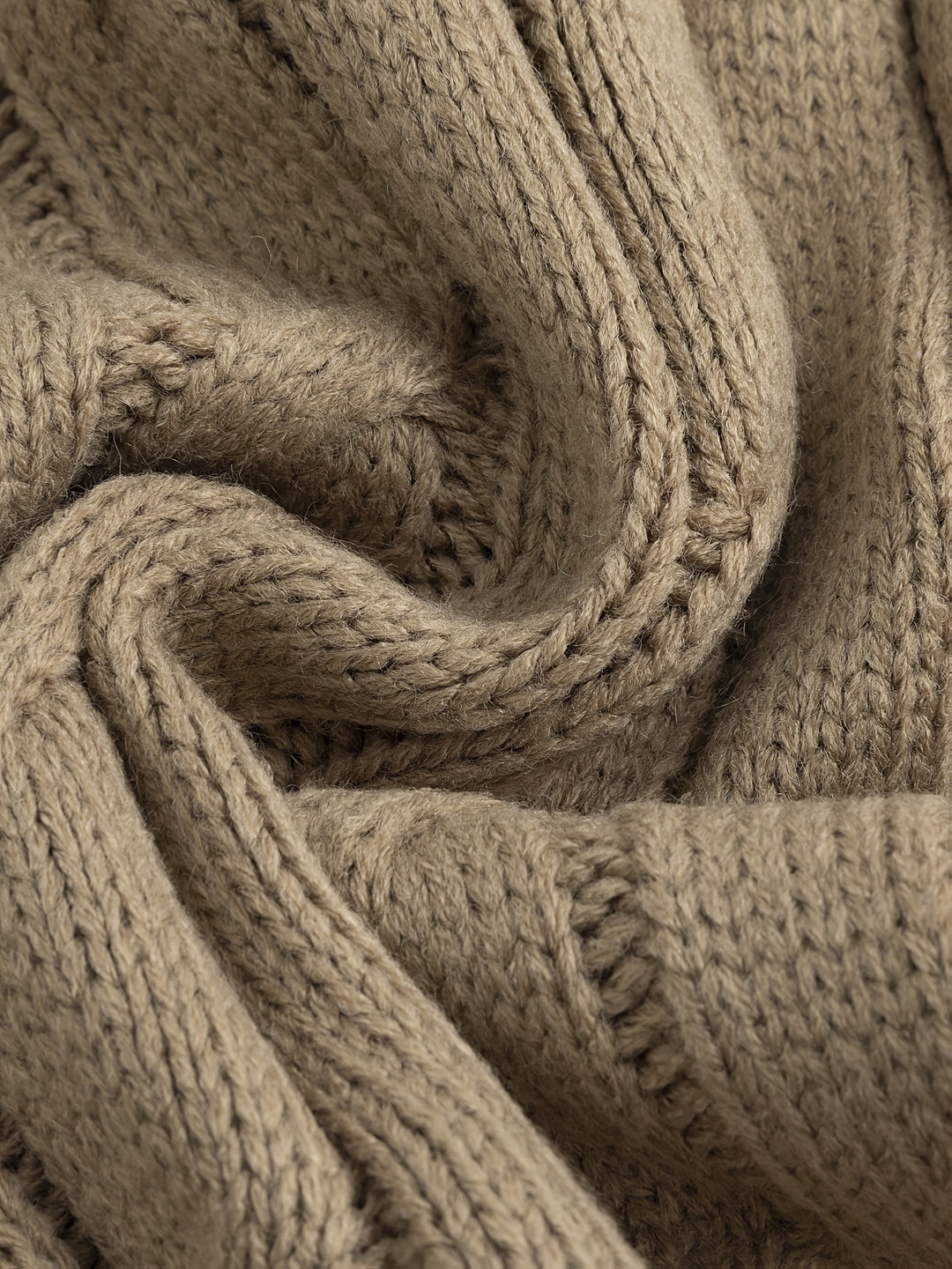 Edmund | Cable-Knit Shawl Collar Cardigan