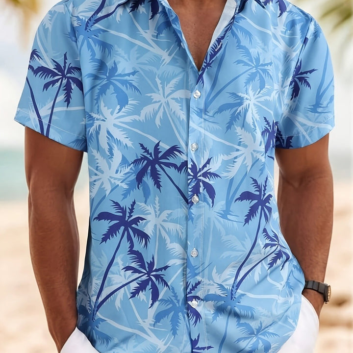 Reeves | Men's Beach Print Shirt
