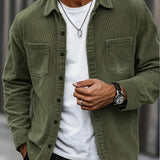 Desmond | Ribbed Textured Overshirt