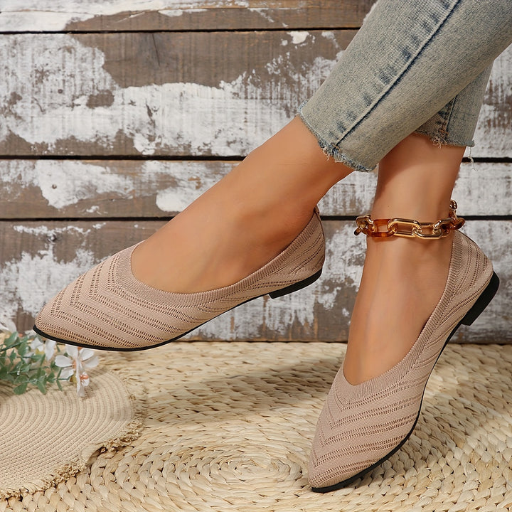 Diane | Pointed-Toe Ballet Flats