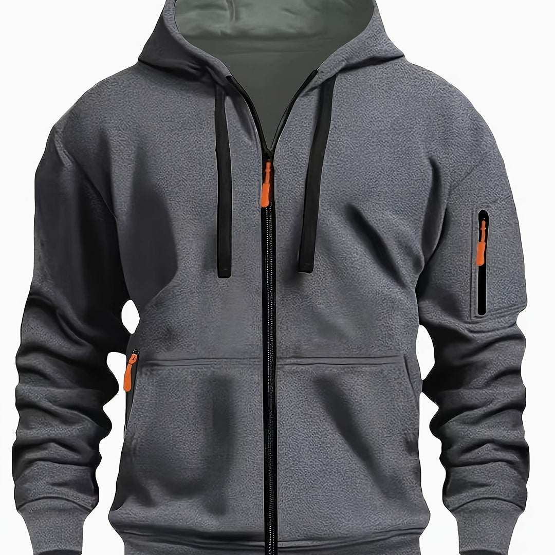 Nolan | Zip-Up Hooded Jacket